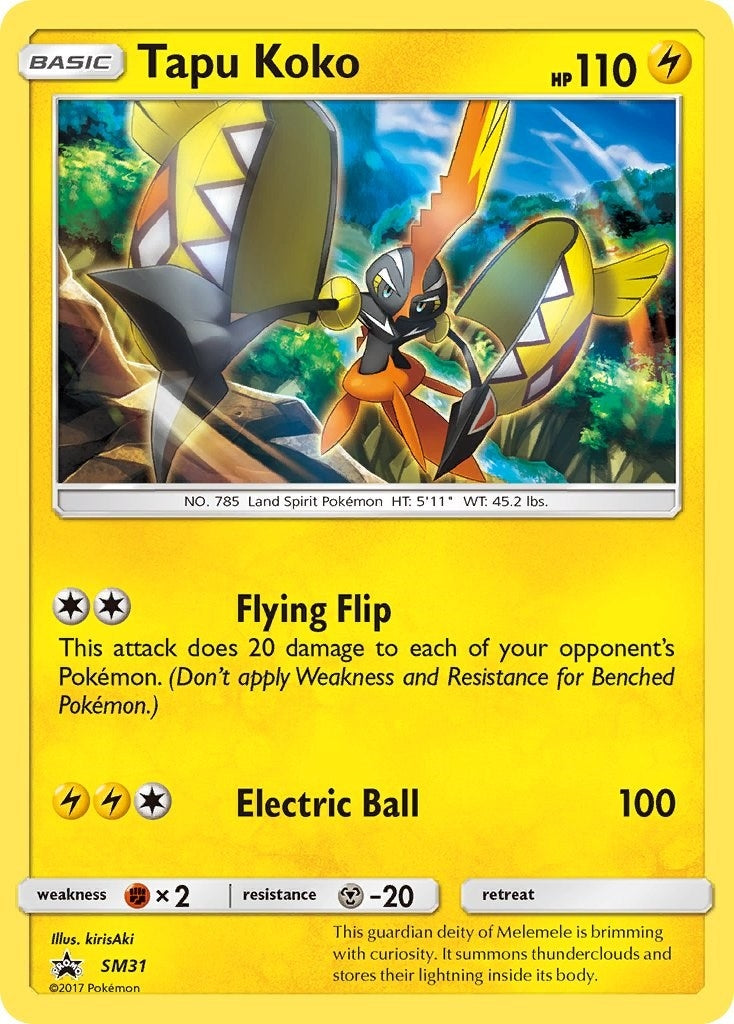 Image for Tapu Koko - SM31 (SM31) [SM Promos] - Pokemon