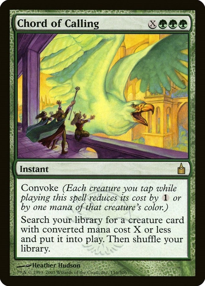 Image for Chord of Calling (156) [Ravnica: City of Guilds] - Magic: The Gathering