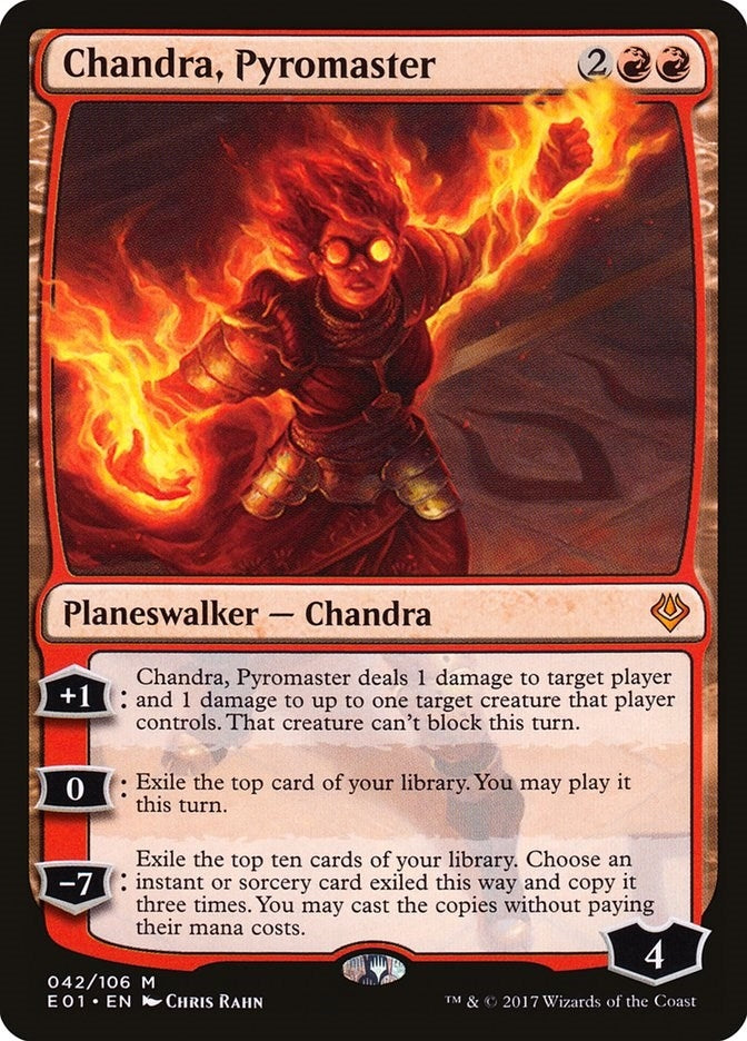Image for Chandra, Pyromaster (42) [Nicol Bolas] - Magic: The Gathering