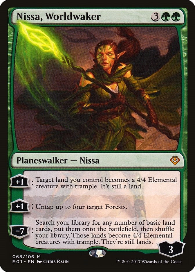 Image for Nissa, Worldwaker (68) [Nicol Bolas] - Magic: The Gathering