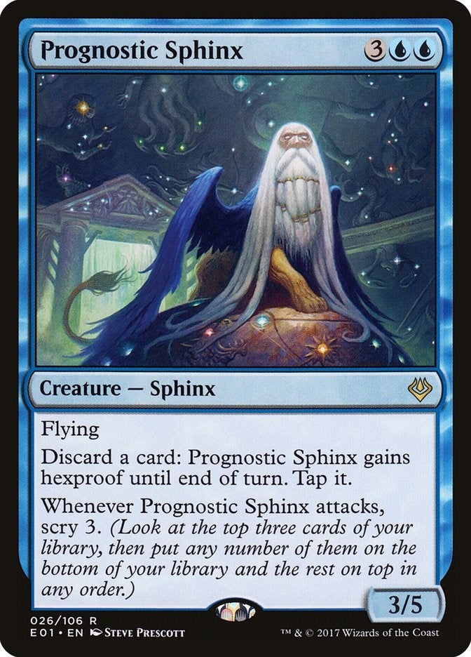 Image for Prognostic Sphinx (26) [Nicol Bolas] - Magic: The Gathering