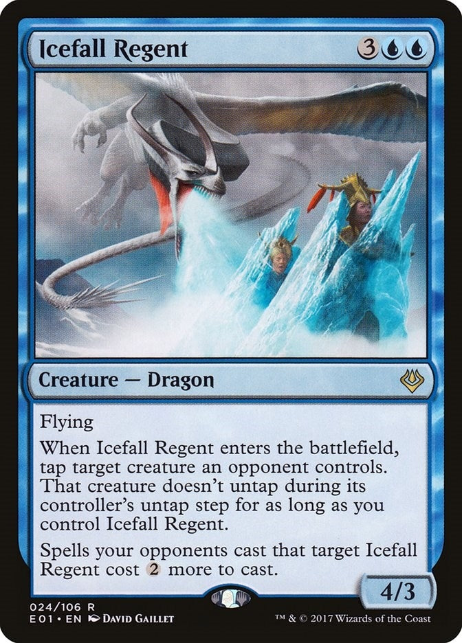 Image for Icefall Regent (24) [Nicol Bolas] - Magic: The Gathering