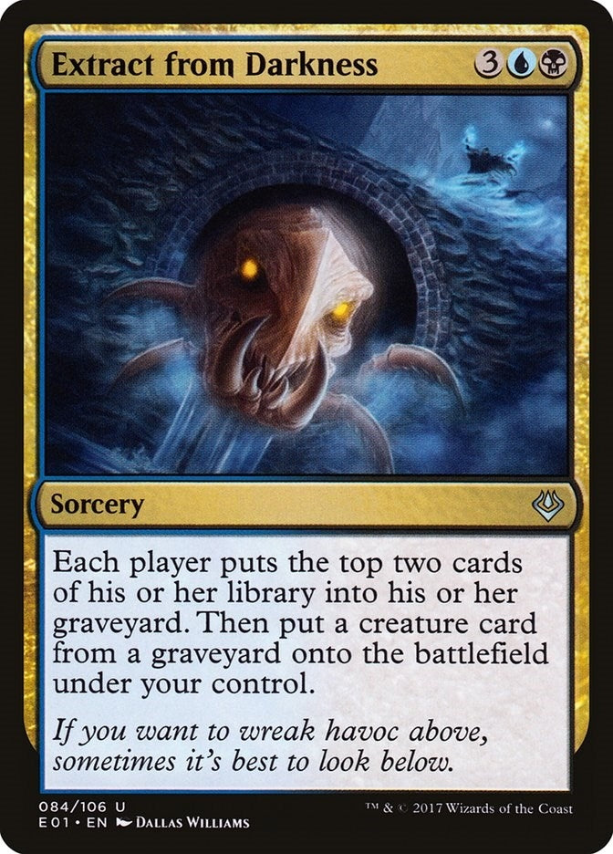 Image for Extract from Darkness (84) [Nicol Bolas] - Magic: The Gathering