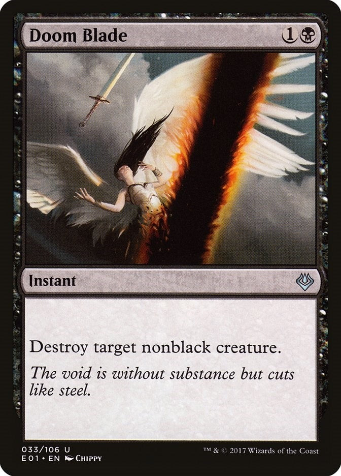 Image for Doom Blade (33) [Nicol Bolas] - Magic: The Gathering