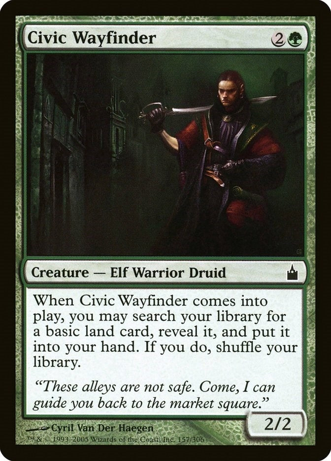 Image for Civic Wayfinder (157) [Ravnica: City of Guilds] - Magic: The Gathering