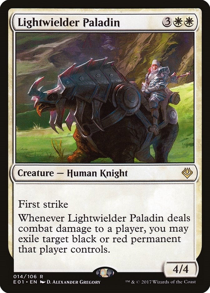 Image for Lightwielder Paladin (14) [Nicol Bolas] - Magic: The Gathering