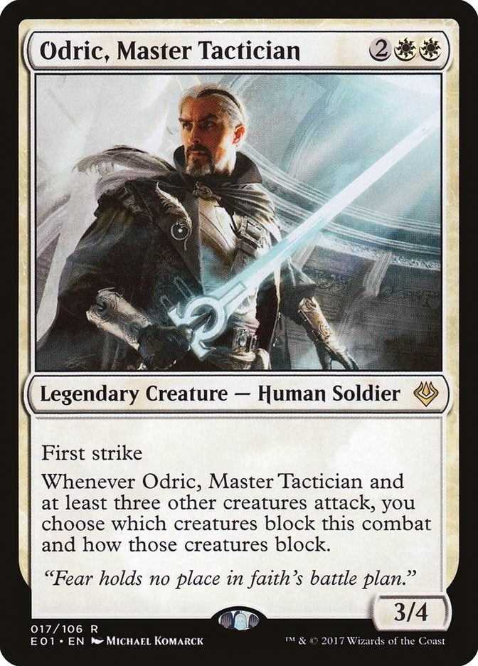 Image for Odric, Master Tactician (17) [Nicol Bolas] - Magic: The Gathering