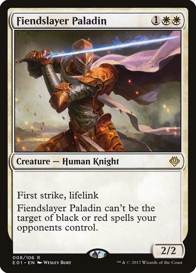 Image for Fiendslayer Paladin (8) [Nicol Bolas] - Magic: The Gathering