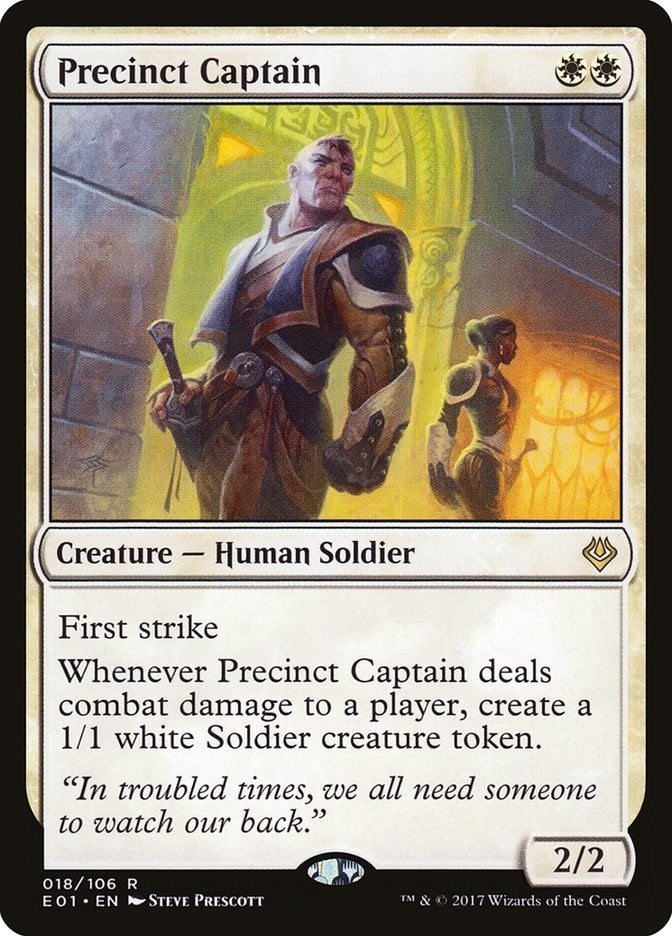 Image for Precinct Captain (18) [Nicol Bolas] - Magic: The Gathering