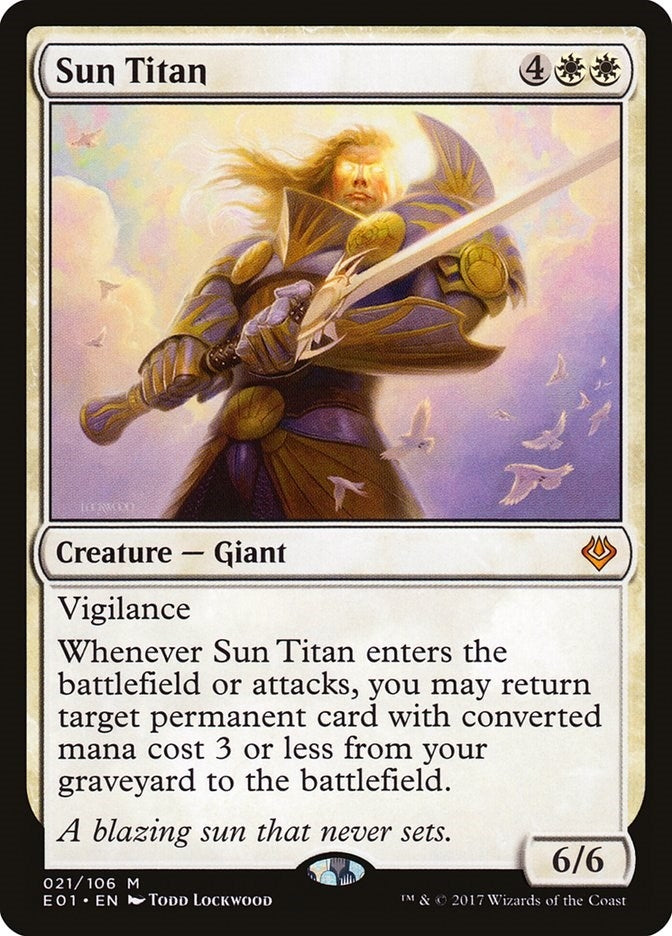 Image for Sun Titan (21) [Nicol Bolas] - Magic: The Gathering