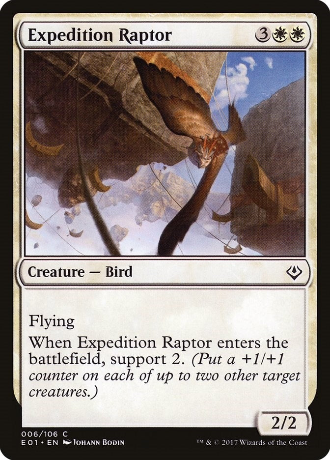 Image for Expedition Raptor (6) [Nicol Bolas] - Magic: The Gathering