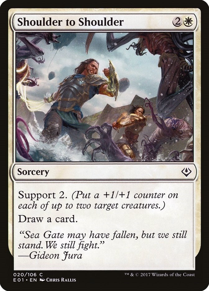 Image for Shoulder to Shoulder (20) [Nicol Bolas] - Magic: The Gathering