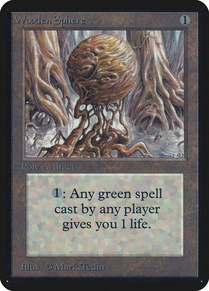 Image for Wooden Sphere [Alpha Edition] - Magic: The Gathering