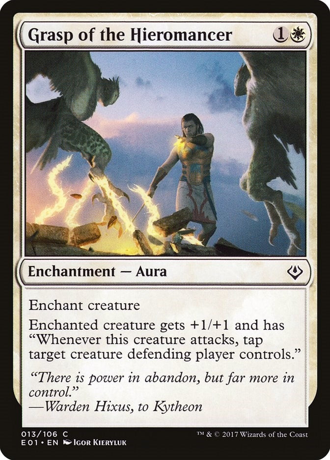 Image for Grasp of the Hieromancer (13) [Nicol Bolas] - Magic: The Gathering