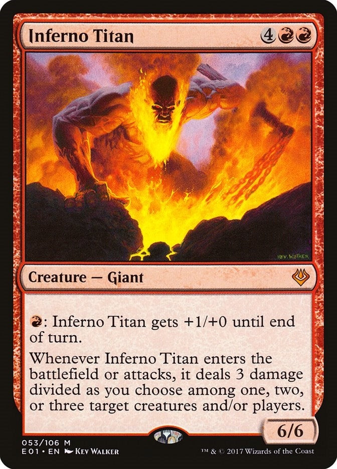 Image for Inferno Titan (53) [Nicol Bolas] - Magic: The Gathering
