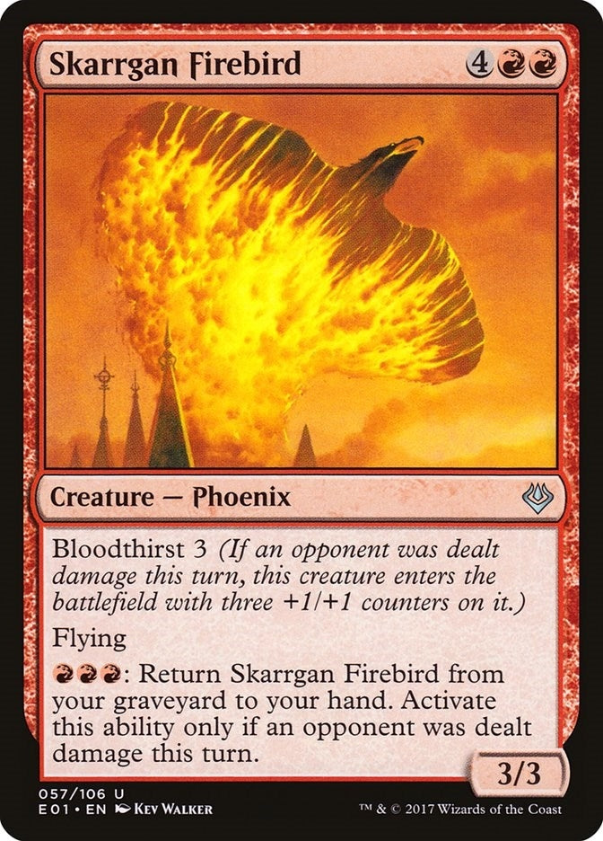 Image for Skarrgan Firebird (57) [Nicol Bolas] - Magic: The Gathering