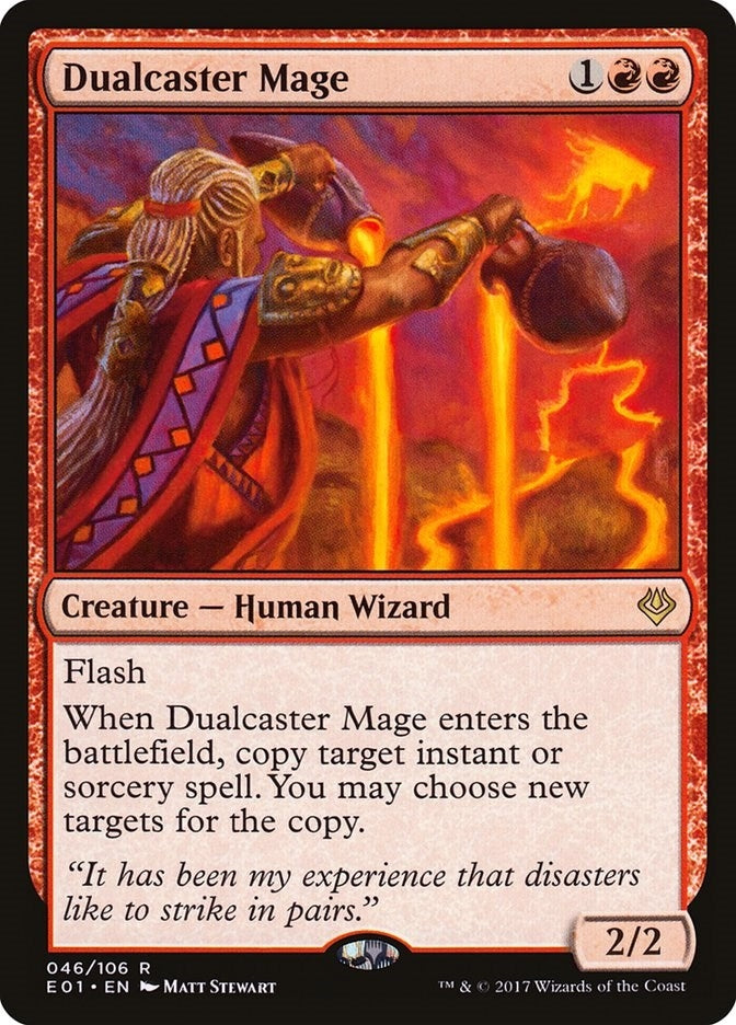 Image for Dualcaster Mage (46) [Nicol Bolas] - Magic: The Gathering