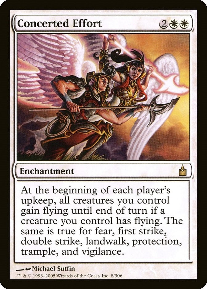 Image for Concerted Effort (8) [Ravnica: City of Guilds] - Magic: The Gathering