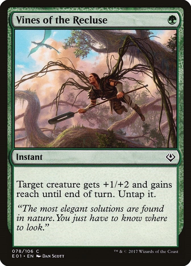 Image for Vines of the Recluse (78) [Nicol Bolas] - Magic: The Gathering