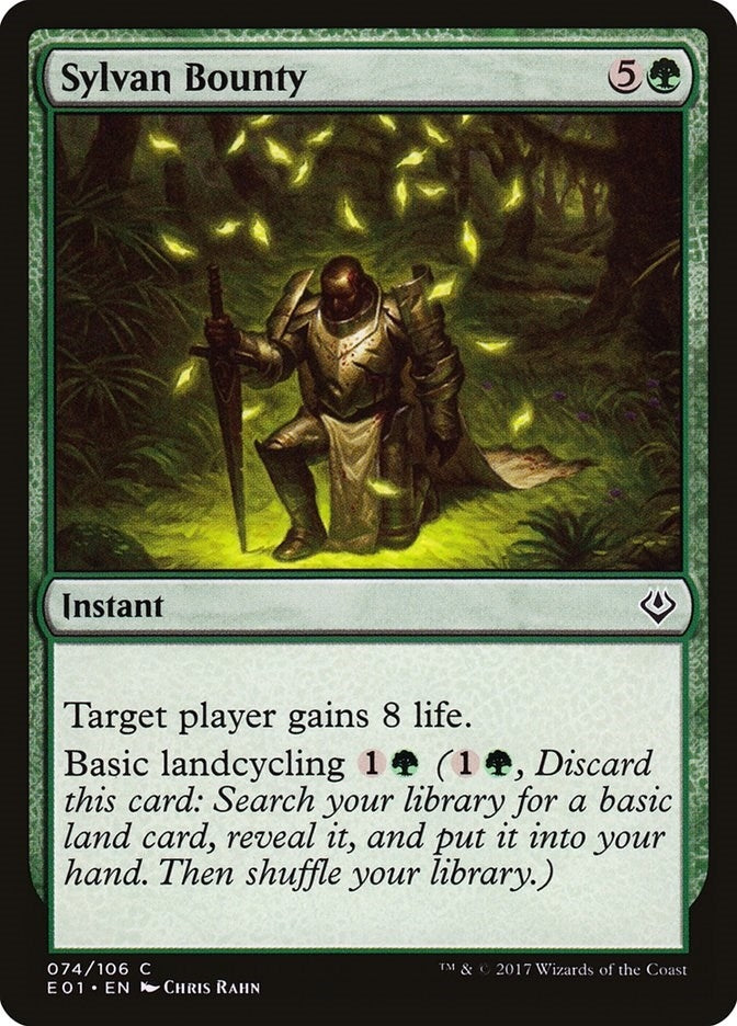 Image for Sylvan Bounty (74) [Nicol Bolas] - Magic: The Gathering