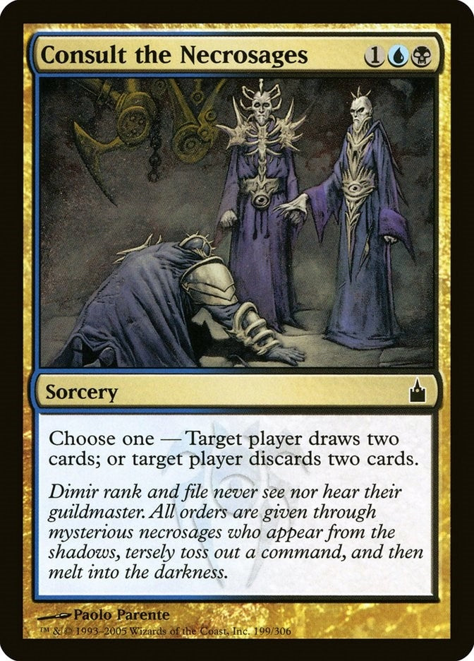 Image for Consult the Necrosages (199) [Ravnica: City of Guilds] - Magic: The Gathering