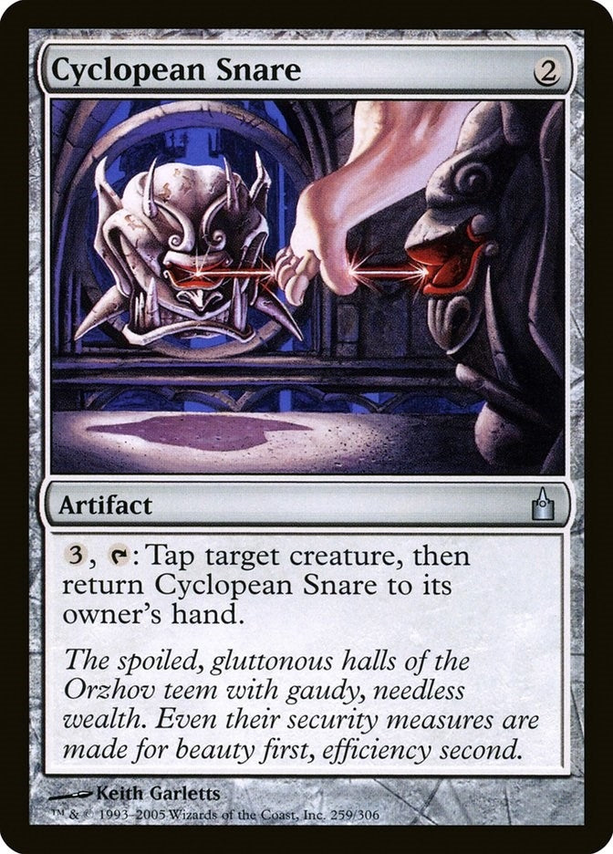 Image for Cyclopean Snare (259) [Ravnica: City of Guilds] - Magic: The Gathering