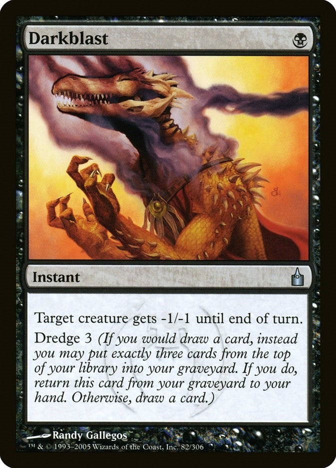 Image for Darkblast (82) [Ravnica: City of Guilds] - Magic: The Gathering