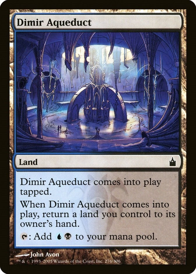 Image for Dimir Aqueduct (276) [Ravnica: City of Guilds] - Magic: The Gathering