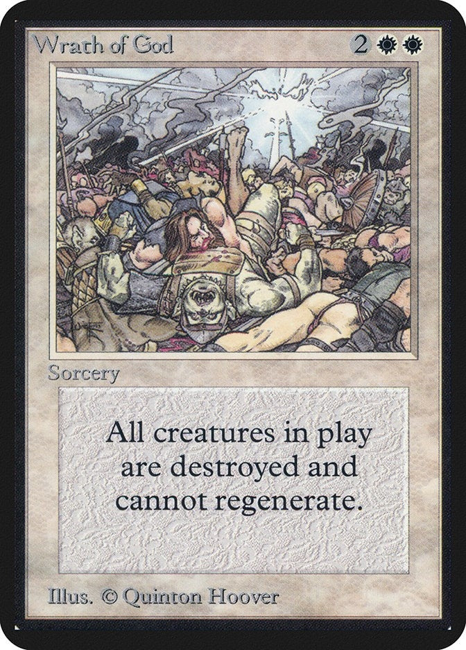 Image for Wrath of God [Alpha Edition] - Magic: The Gathering