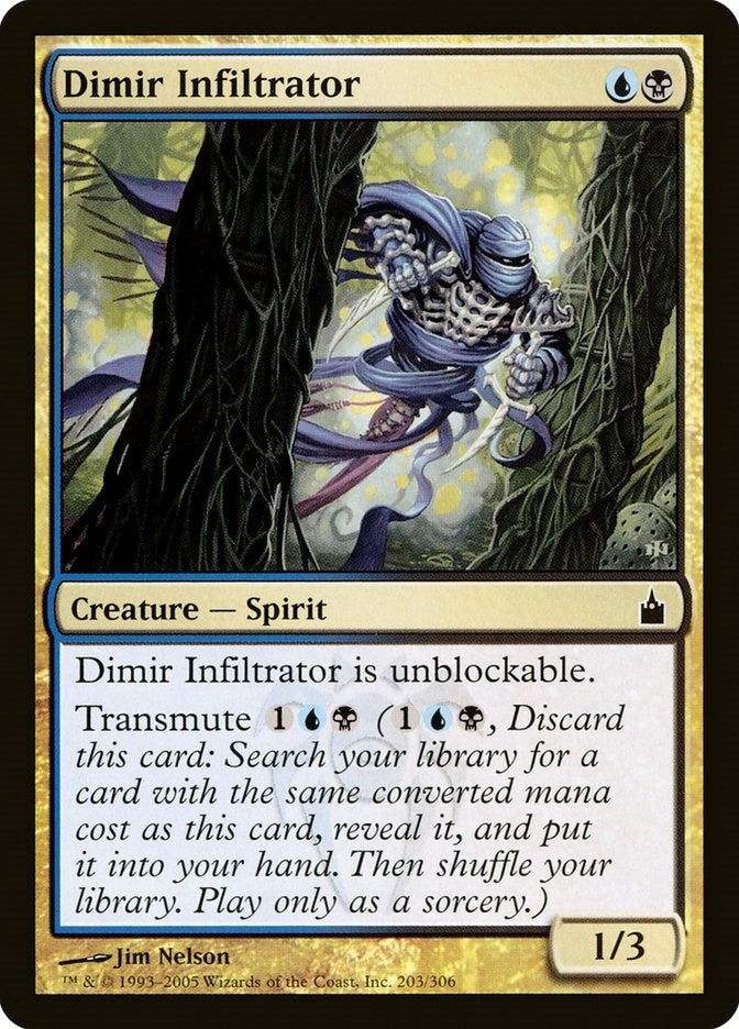 Image for Dimir Infiltrator (203) [Ravnica: City of Guilds] - Magic: The Gathering