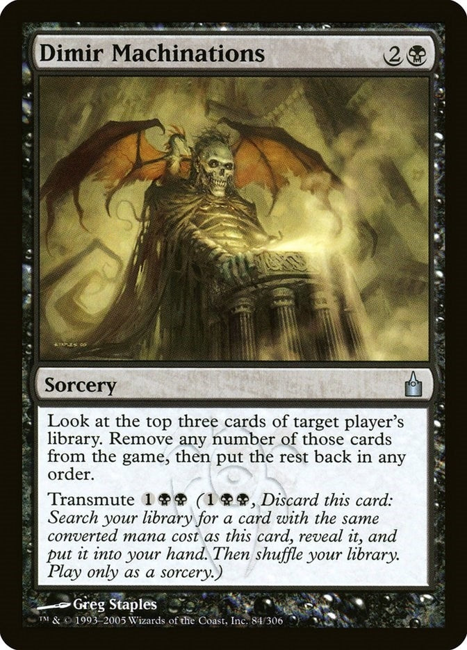 Image for Dimir Machinations (84) [Ravnica: City of Guilds] - Magic: The Gathering
