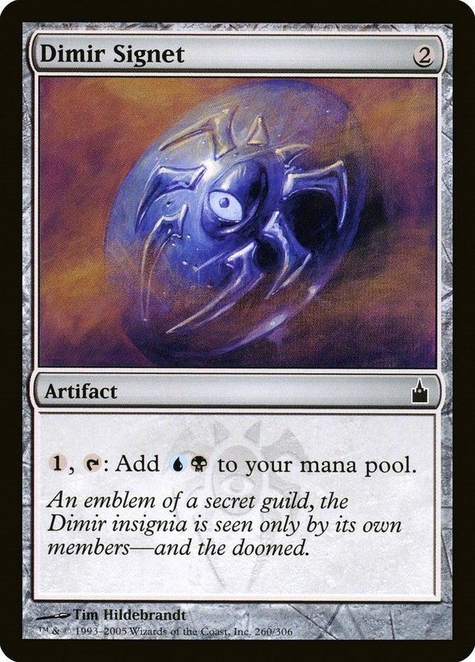 Image for Dimir Signet (260) [Ravnica: City of Guilds] - Magic: The Gathering