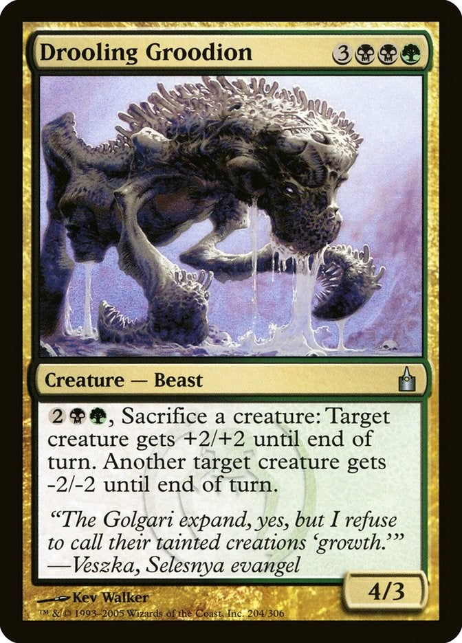 Image for Drooling Groodion (204) [Ravnica: City of Guilds] - Magic: The Gathering