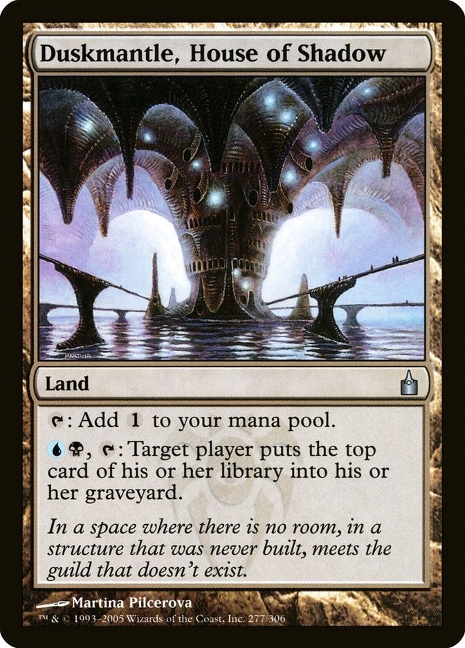 Image for Duskmantle, House of Shadow (277) [Ravnica: City of Guilds] - Magic: The Gathering