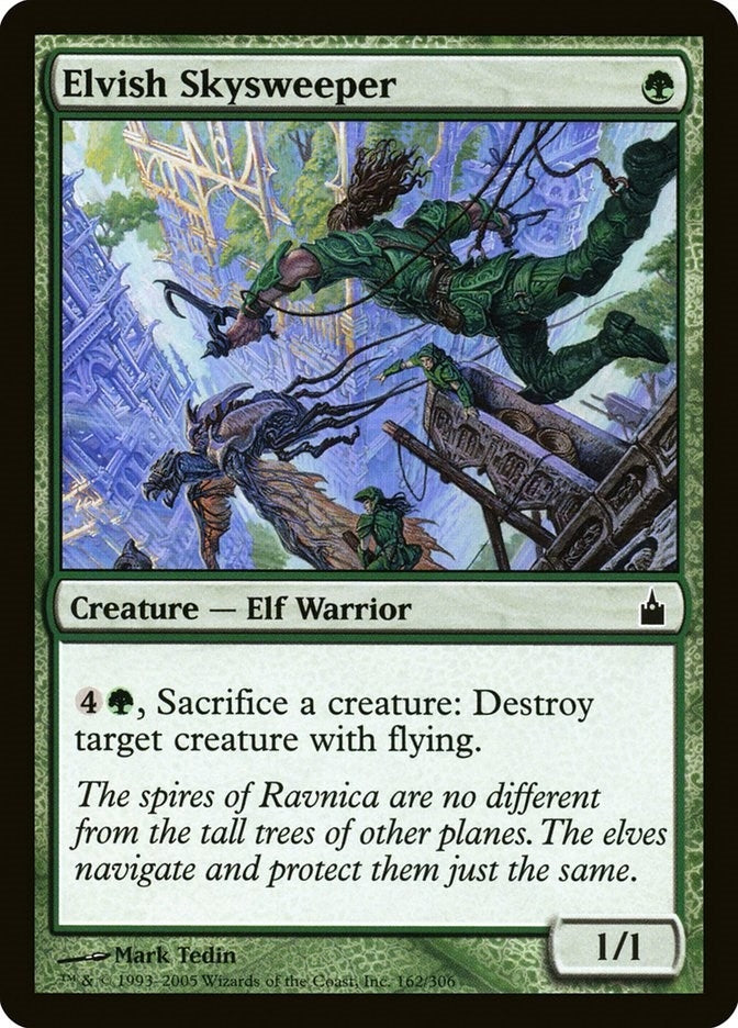 Image for Elvish Skysweeper (162) [Ravnica: City of Guilds] - Magic: The Gathering