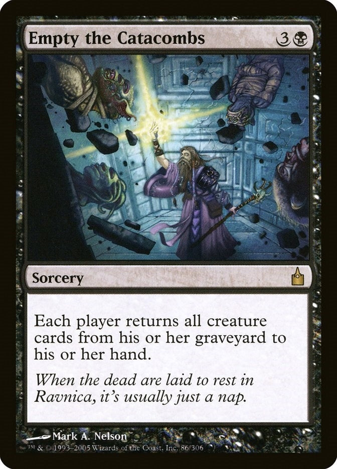 Image for Empty the Catacombs (86) [Ravnica: City of Guilds] - Magic: The Gathering