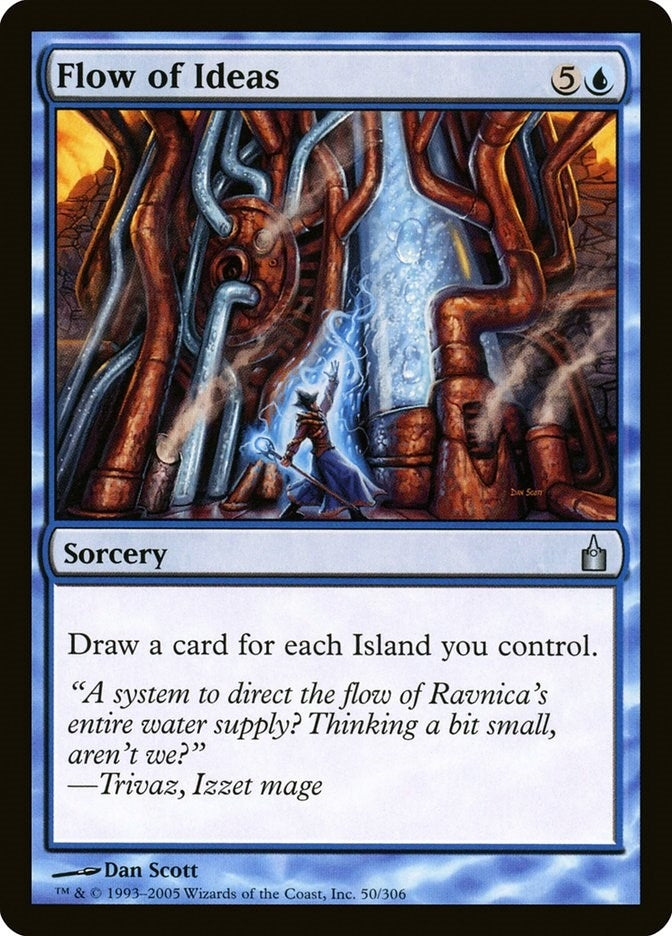 Image for Flow of Ideas (50) [Ravnica: City of Guilds] - Magic: The Gathering