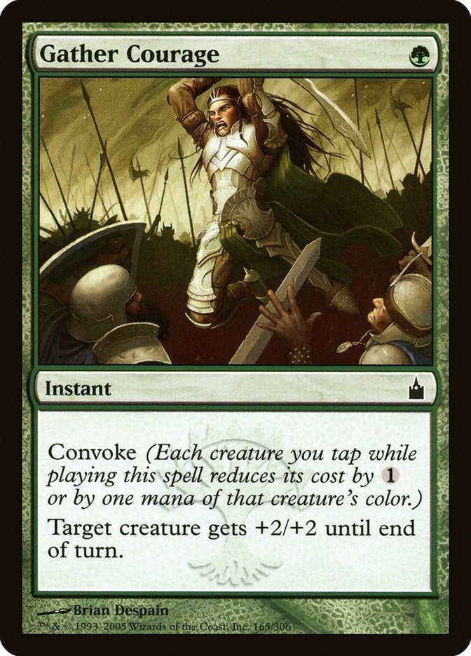 Image for Gather Courage (165) [Ravnica: City of Guilds] - Magic: The Gathering