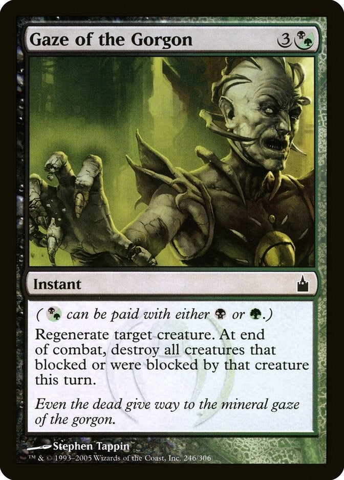 Image for Gaze of the Gorgon (246) [Ravnica: City of Guilds] - Magic: The Gathering
