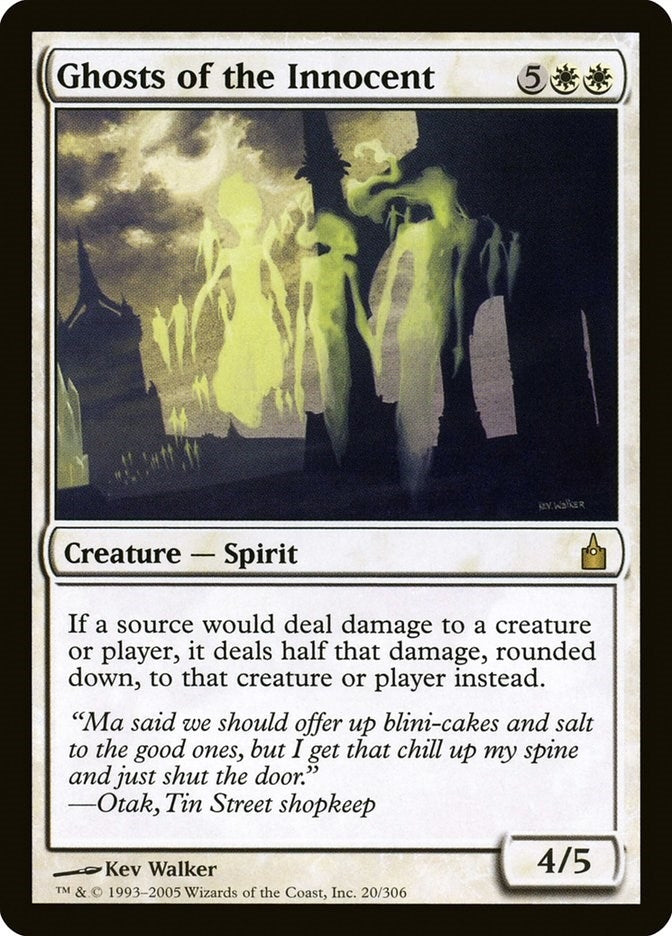 Image for Ghosts of the Innocent (20) [Ravnica: City of Guilds] - Magic: The Gathering