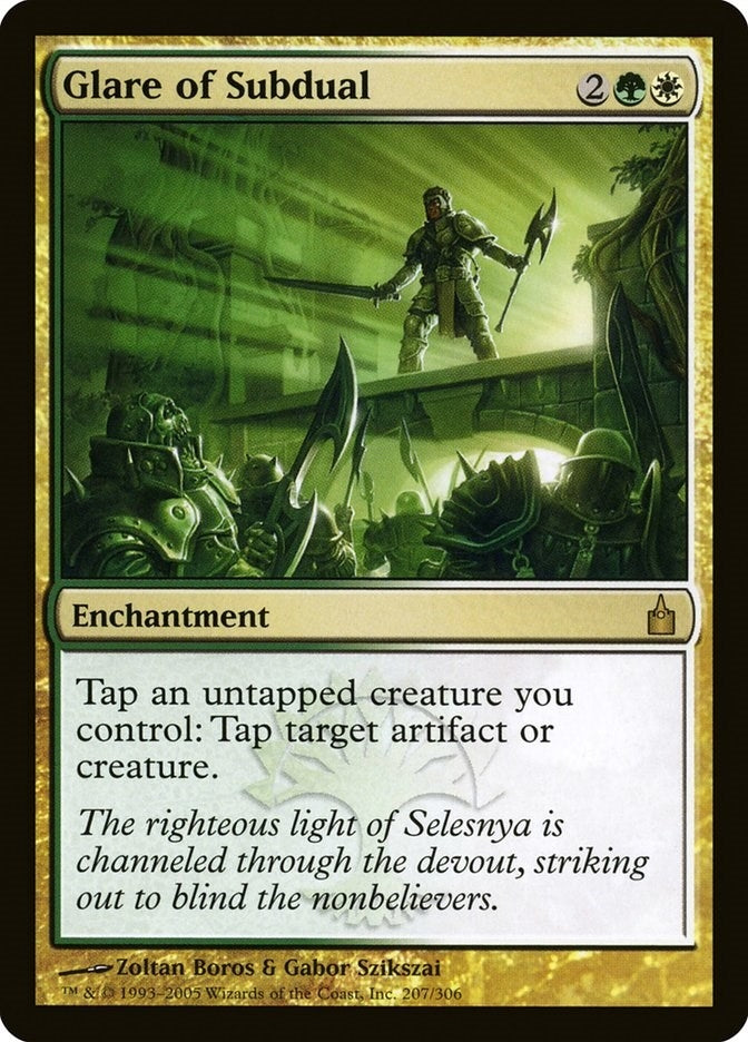 Image for Glare of Subdual (207) [Ravnica: City of Guilds] - Magic: The Gathering