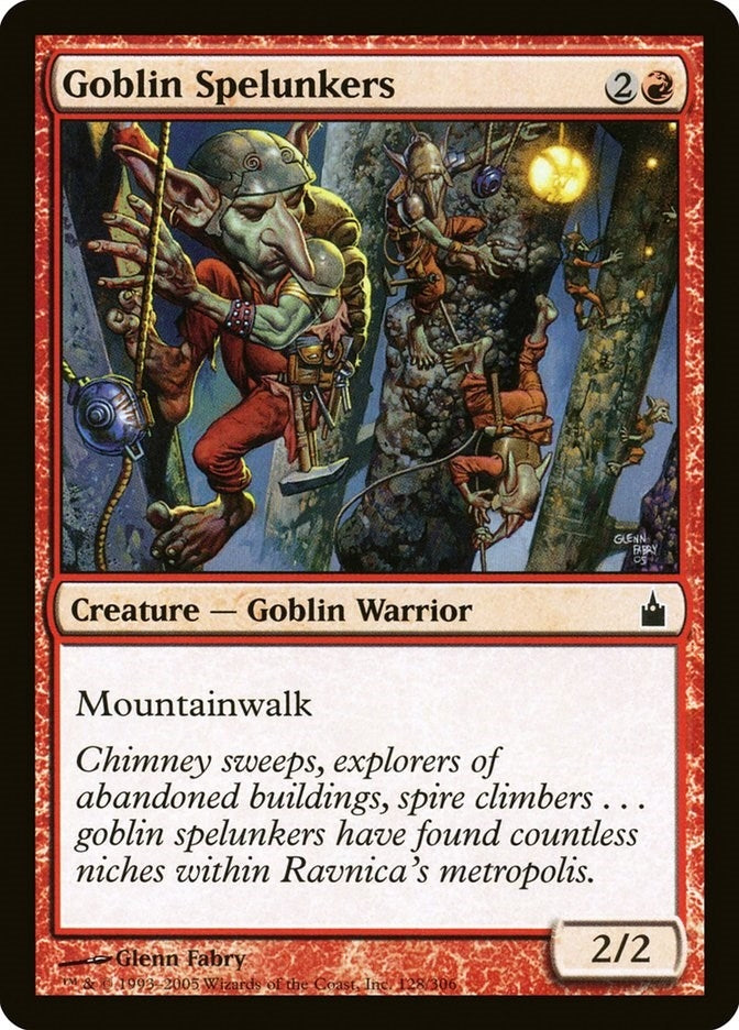 Image for Goblin Spelunkers (128) [Ravnica: City of Guilds] - Magic: The Gathering