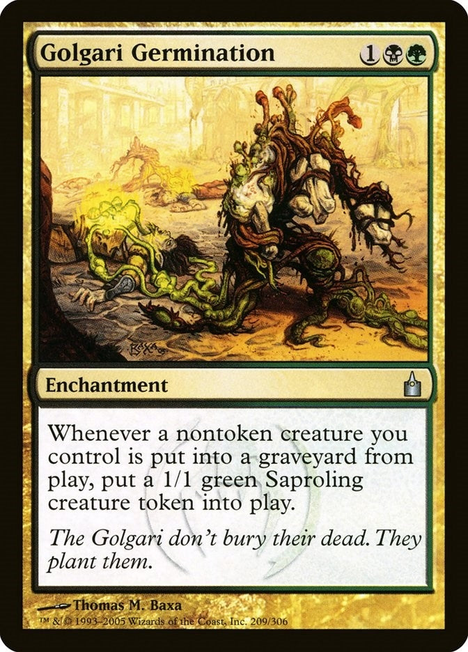 Image for Golgari Germination (209) [Ravnica: City of Guilds] - Magic: The Gathering