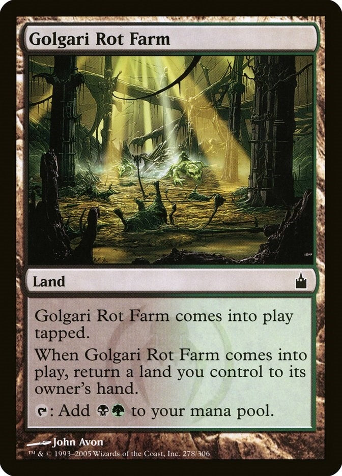 Image for Golgari Rot Farm (278) [Ravnica: City of Guilds] - Magic: The Gathering