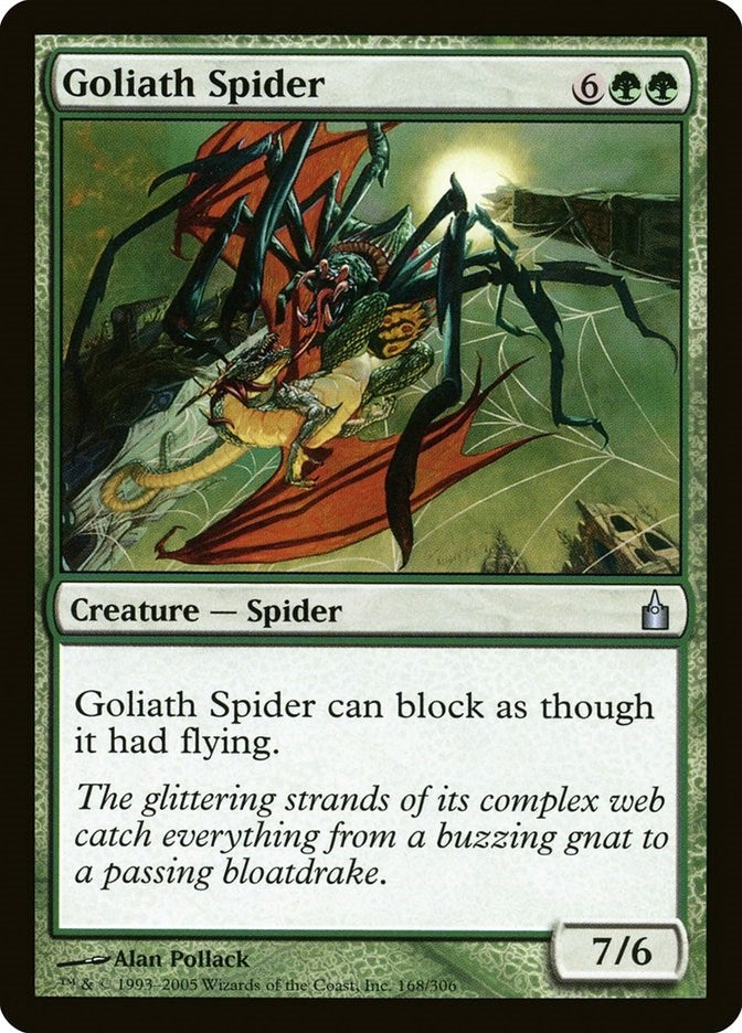 Image for Goliath Spider (168) [Ravnica: City of Guilds] - Magic: The Gathering