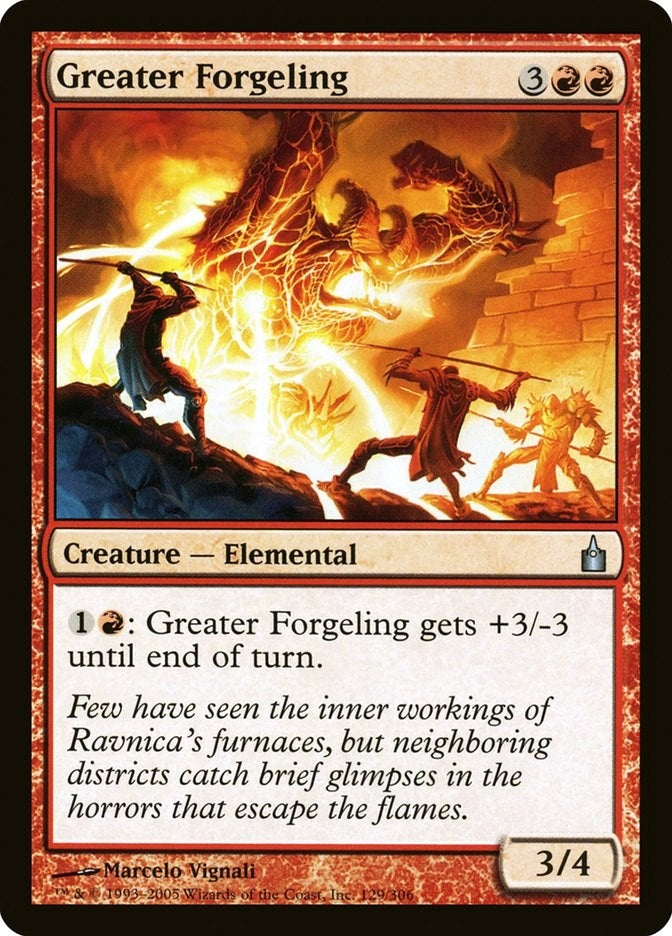 Image for Greater Forgeling (129) [Ravnica: City of Guilds] - Magic: The Gathering
