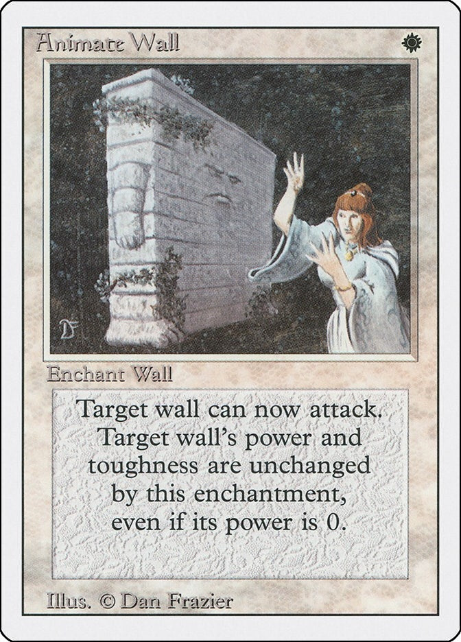 Image for Animate Wall [Revised Edition] - Magic: The Gathering