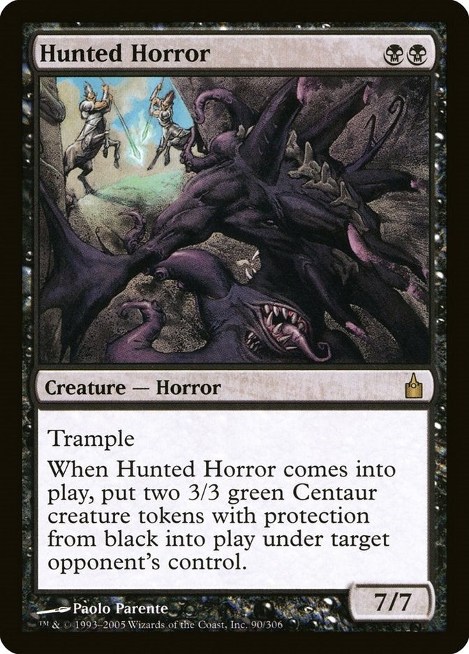 Image for Hunted Horror (90) [Ravnica: City of Guilds] - Magic: The Gathering
