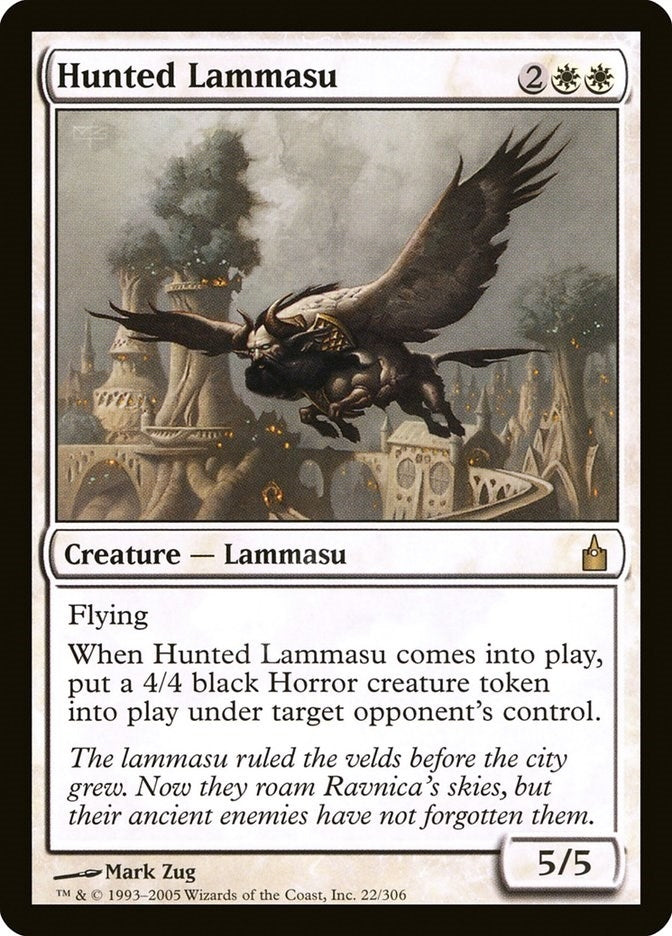Image for Hunted Lammasu (22) [Ravnica: City of Guilds] - Magic: The Gathering
