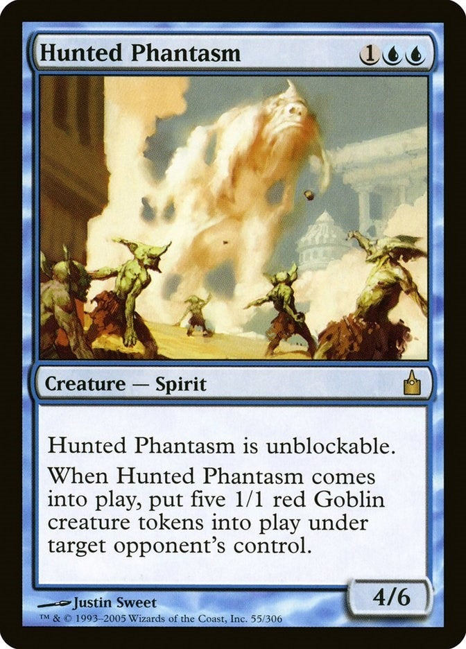 Image for Hunted Phantasm (55) [Ravnica: City of Guilds] - Magic: The Gathering